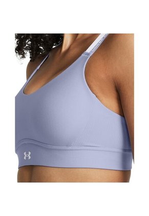 Sujetador Mujer UNDER ARMOUR INFNTY MID 2 RIB BRA Purpura Under Armour