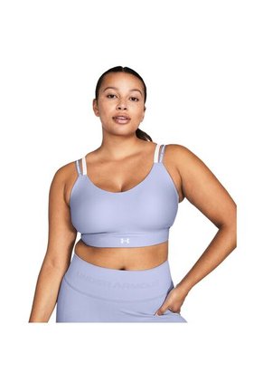 Sujetador Mujer UNDER ARMOUR INFNTY MID 2 RIB BRA Purpura Under Armour