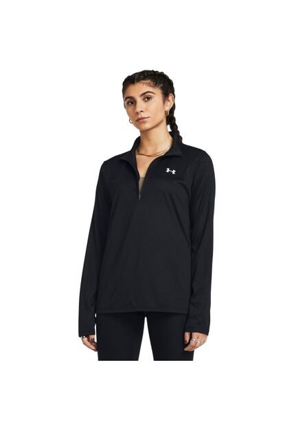 Buzo Tech 1/2 Zip- Solid Mujer 1384224-001-N11 Under Armour