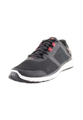 Tenis Negro Under Armour Fuse FST Black Withe Red