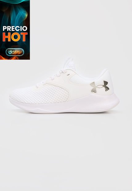 Tenis Training Blanco-Plateado UNDER ARMOUR Charged Aurora 2