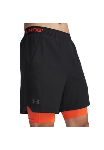 Short Hombre UNDER ARMOUR VANISH WOVEN 2N1 STS Negro Under Armour Under Armour