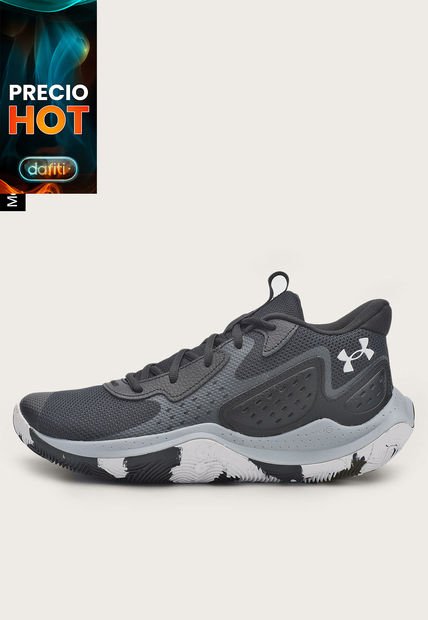 Tenis Basketball Negro-Blanco UNDER ARMOUR Jet '23