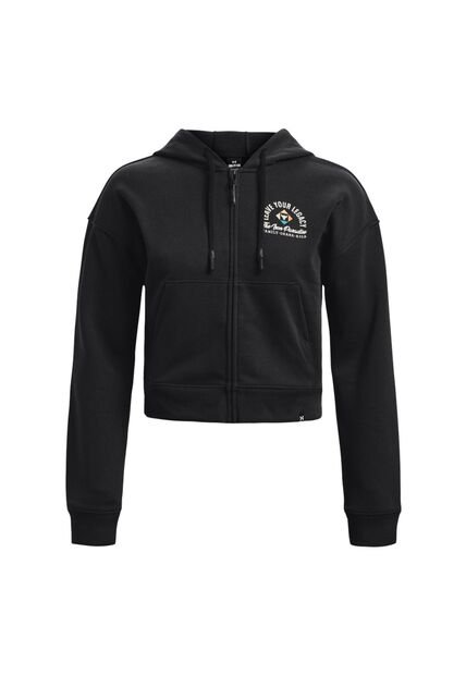Saco Mujer UNDER ARMOUR PJT RCK HW TERRY FZ Negro Under Armour