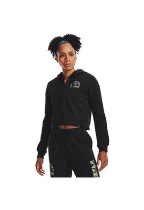 Saco Mujer UNDER ARMOUR PJT RCK HW TERRY FZ Negro Under Armour