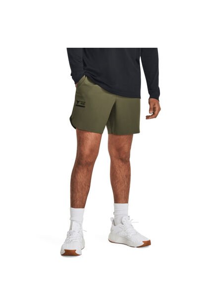 Short Hombre UNDER ARMOUR PJT RCK UNSTOPP STS Verde Under Armour