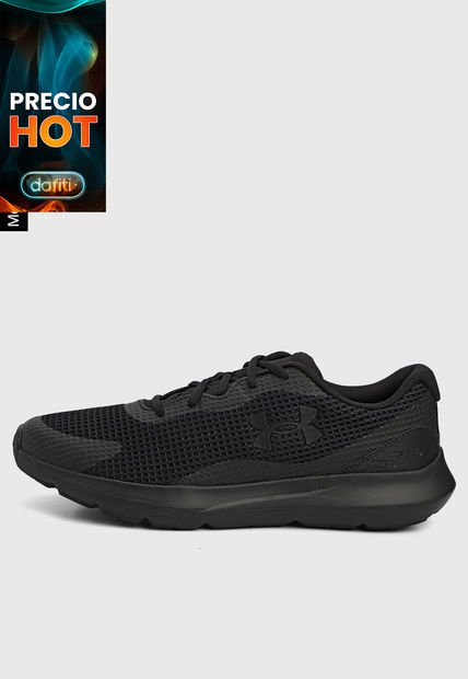 Tenis Running Negro UNDER ARMOUR Surge 3