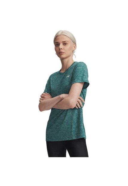 Camiseta Mujer Under Armour TECH SSC Verde Under Armour