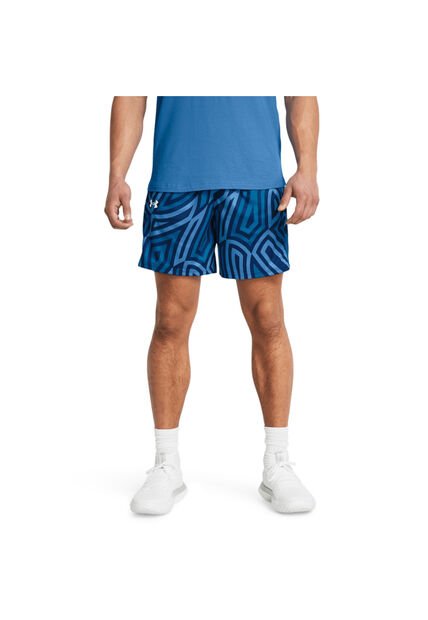 Short Hombre UNDER ARMOUR BASELINE PRINTD SHOR Azul Under Armour