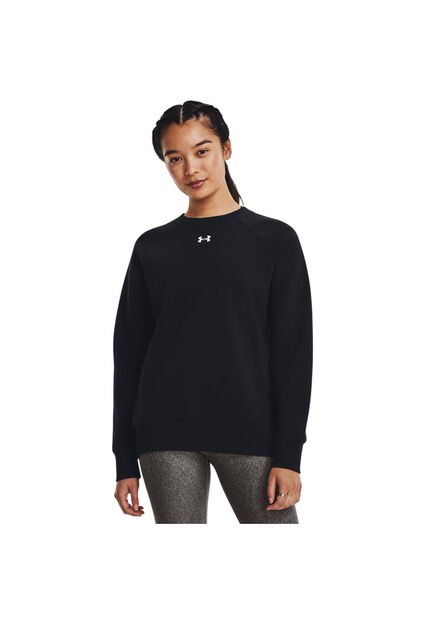 Chaqueta Mujer UNDER ARMOUR UA RIVAL FLEECE CREW Negro Under Armour
