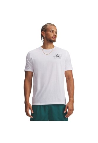 Camiseta Hombre Under Armour UA M RADIAL WM SS Blanco Under Armour Under Armour