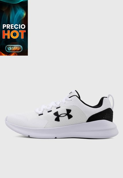 Tenis Running Blanco-Negro UNDER ARMOUR Essential