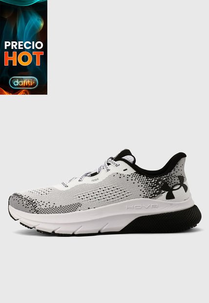 Tenis Running Blanco-Gris-Negro UNDER ARMOUR HOVR Turbulence 2-WHT