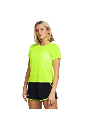 Camiseta Mujer UNDER ARMOUR LAUNCH SHORTSLEEVE Amarillo Under Armour