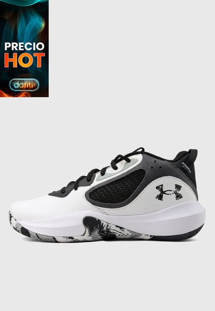 Tenis Basketball Blanco-Negro UNDER ARMOUR Lockdown 6