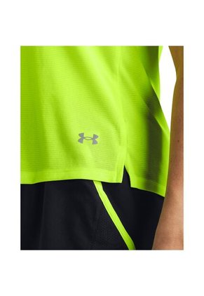 Camiseta Mujer UNDER ARMOUR LAUNCH SHORTSLEEVE Amarillo Under Armour