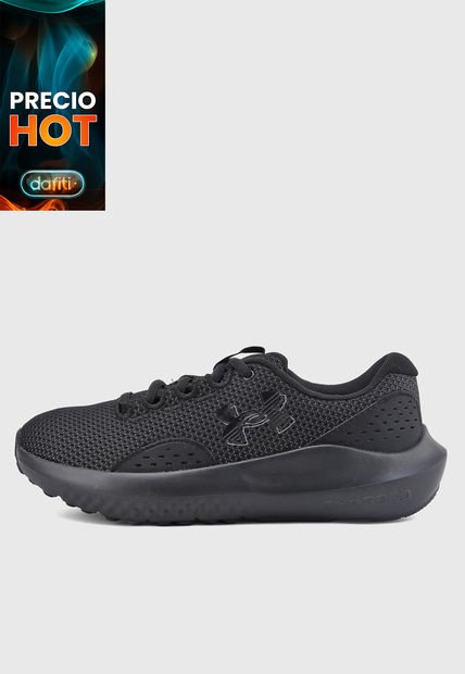 Tenis Running Negro UNDER ARMOUR Charged Surge 4