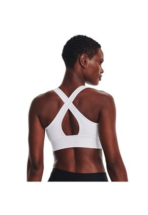 Sujetador Mujer UNDER ARMOUR CROSSBACK LONGLINE Blanco Under Armour
