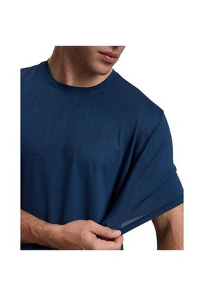 Camiseta Hombre Under Armour VNSH ENRG PRINTED SS Azul Under Armour