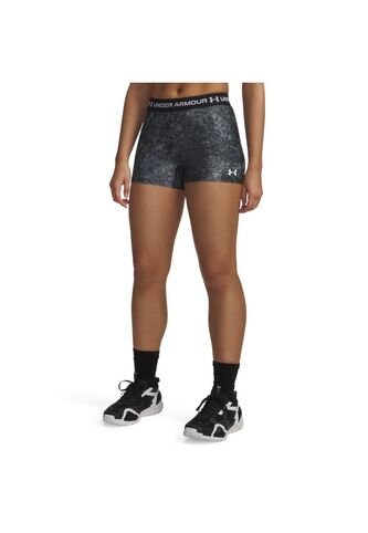 Short Mujer Under Armour HEATGEAR PRNT SHORTY Negro Under Armour Under Armour