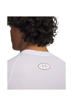 Camiseta Manga Corta Hombre Under Armour UA HG ELITE COMP SS Blanco Under Armour