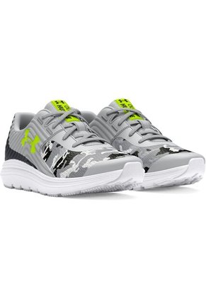 Tenis Niño UNDER ARMOUR UA BPS OUTHUSTLE PRI Gris Under Armour