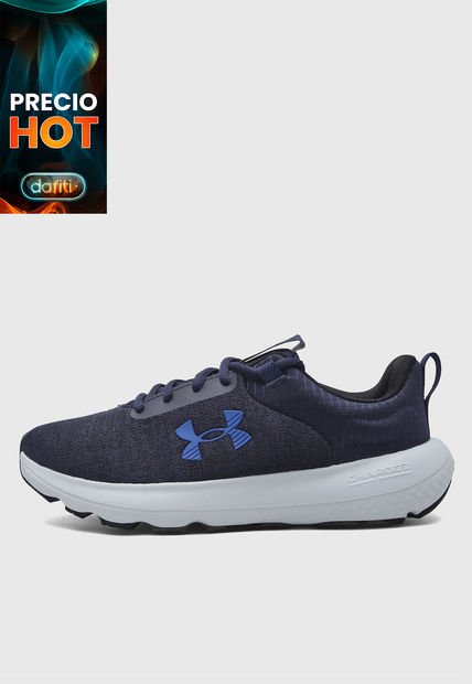 Tenis Running Azul Navy-Blanco UNDER ARMOUR Ua Charged Revitalize