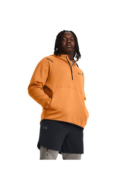 Buzo Hombre UNDER ARMOUR UNSTPPABLE FLC HOODI Naranja Under Armour