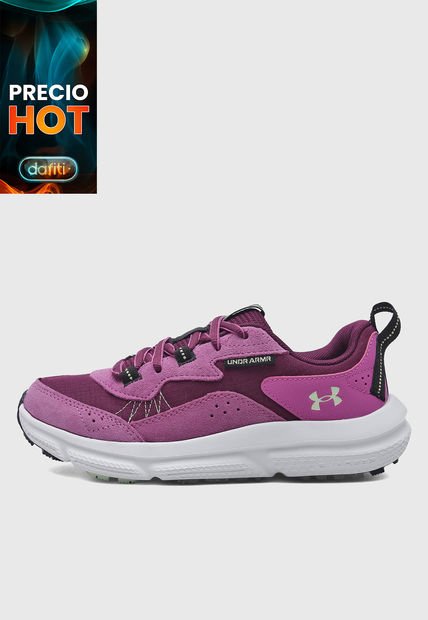 Tenis Running Rosa-Violeta-Blanco UNDER ARMOUR Ua Charged Verssert 2