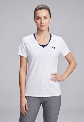Camiseta UNDER ARMOUR Tech Ssv Solid Blanco Under Armour