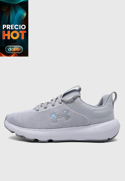 Tenis Running Gris-Blanco UNDER ARMOUR Ua Charged Revitalize