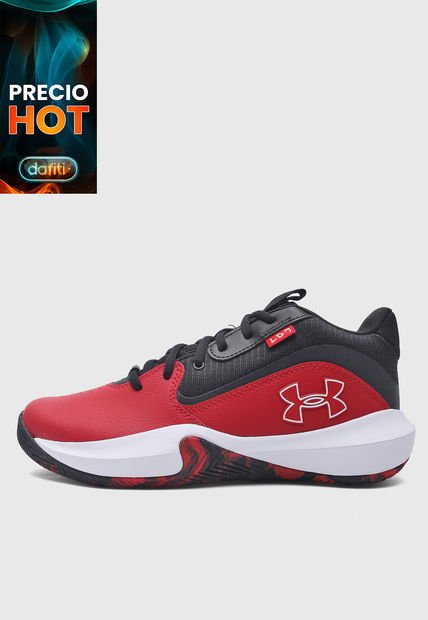 Tenis Basketball Rojo-Negro-Blanco UNDER ARMOUR UA Lockdown 7