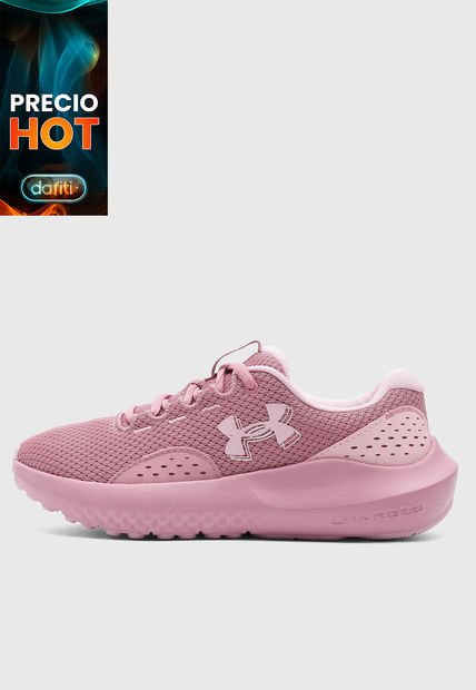 Tenis Running Palo Rosa UNDER ARMOUR Charged Rogue 4