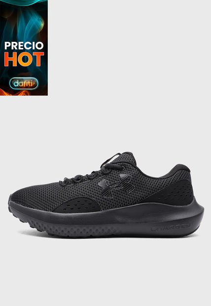 Tenis Running Negro UNDER ARMOUR Charged Surge 4