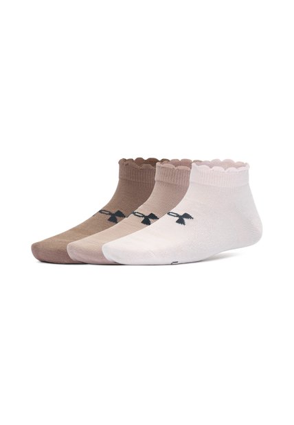 Medias Hombre Under Armour Essential Low Cut 3P Rosado Under Armour
