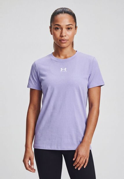 Camiseta UNDER ARMOUR Rival Core Lila