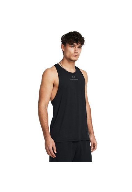 Camiseta Hombre Under Armour VANISH ENERGY TANK Negro Under Armour
