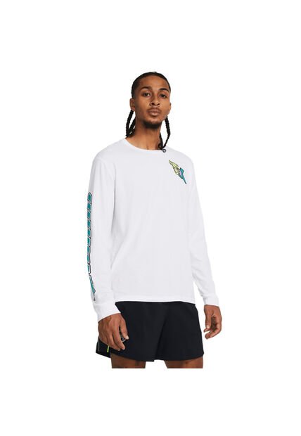 Saco Hombre UNDER ARMOUR UA RUN ANYWHERE LS Blanco Under Armour