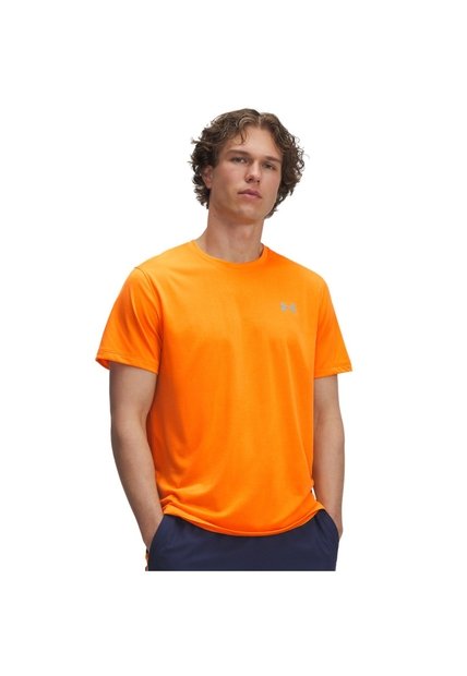 Camiseta Hombre Under Armour LAUNCH SHORTSLEEVE Naranja Under Armour