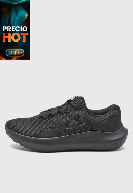 Tenis Running Negro UNDER ARMOUR Charged Surge 4