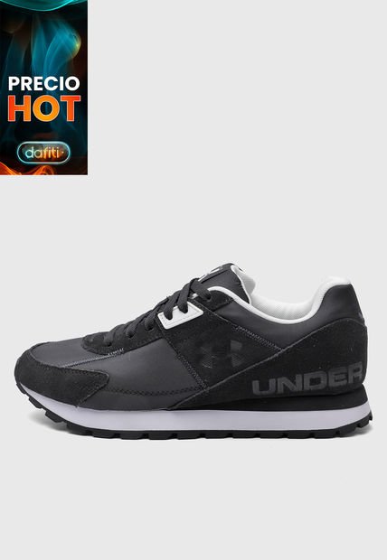 Tenis Lifestyle Negro-Blanco UNDER ARMOUR Essential Runner