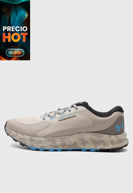 Tenis Trail Running Beige-Azul-Negro UNDER ARMOUR Charged Bandit TR 3