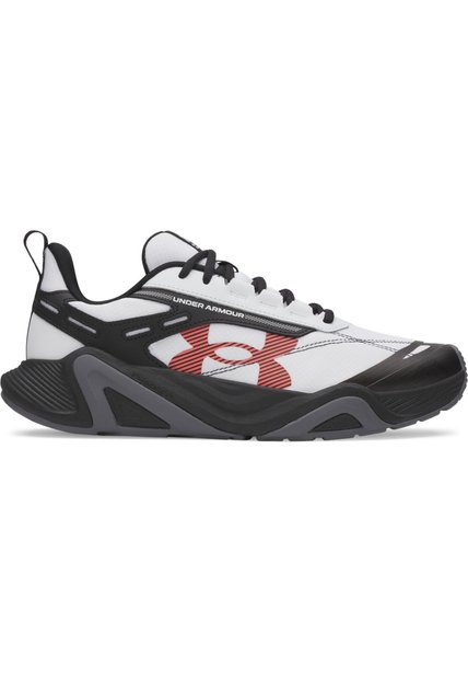 Tenis Hombre Under Armour CHARGED COMMIT TR 5 Blanco Gris Under Armour