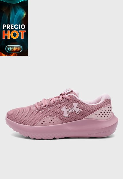 Tenis Running Palo Rosa-Rosa UNDER ARMOUR Surge 4