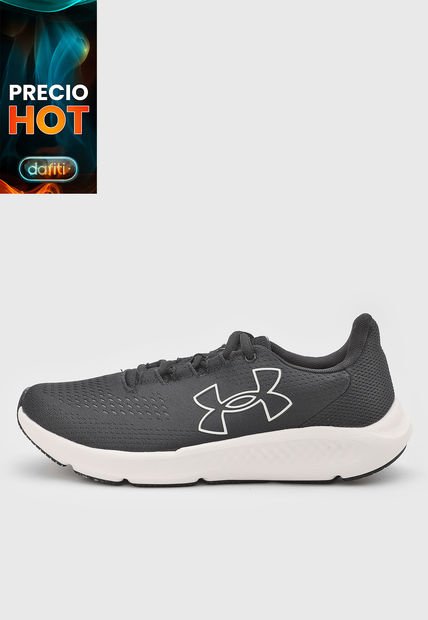 Tenis Running Negro-Blanco UNDER ARMOUR Charged Pursuit 3 BL