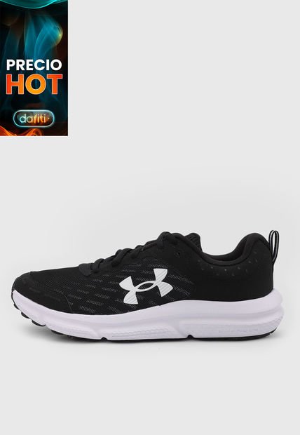 Tenis Running Negro-Blanco UNDER ARMOUR Charged Assert 10