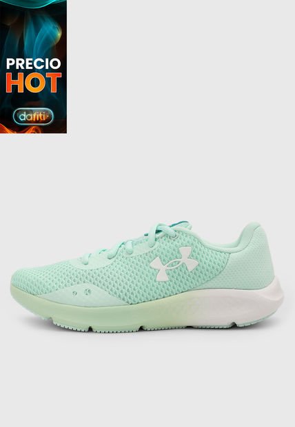 Tenis Training Verde Menta-Blanco UNDER ARMOUR Charged Pursuit 3