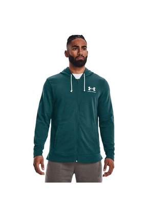 Hoddie Under Armour Rival Terry-Verde