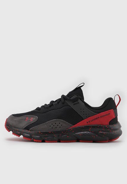 Tenis Running Negro-Rojo UNDER ARMOUR Charged Verssert