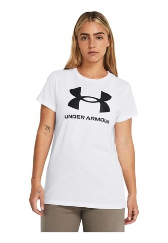 Camiseta Mujer UNDER ARMOUR LIVE SPORTSTYLE GRAP Blanco Under Armour Under Armour